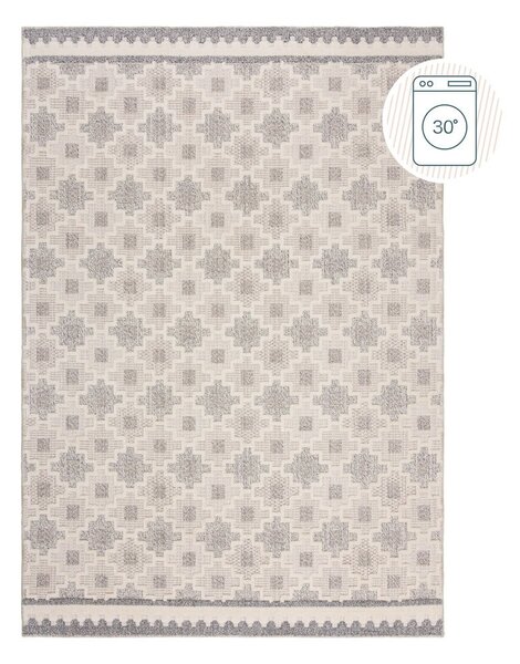 Šedobéžový pratelný koberec 155x230 cm Graysen – Flair Rugs