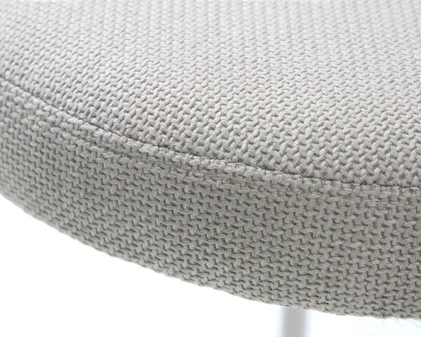 Krémová kovová stolička Pelican – Unique Furniture