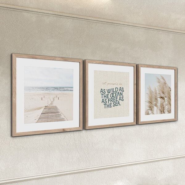 Obrazy v sadě 3 ks 30x40 cm Seaside – Styler