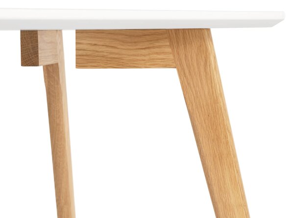Konferenční stolek arcom 110 x 50 cm bílý