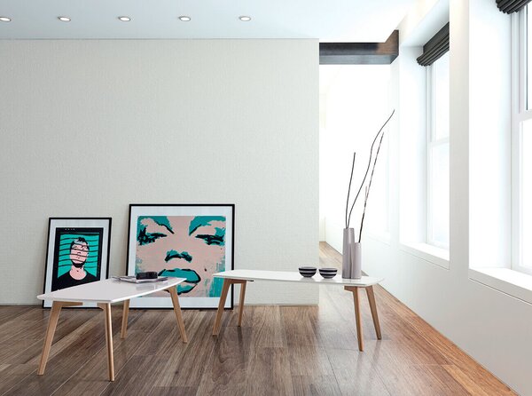 Konferenční stolek arcom 110 x 50 cm bílý