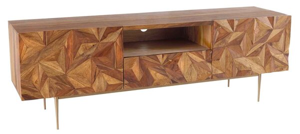 Designový TV stolek Lassie 160 cm Sheesham