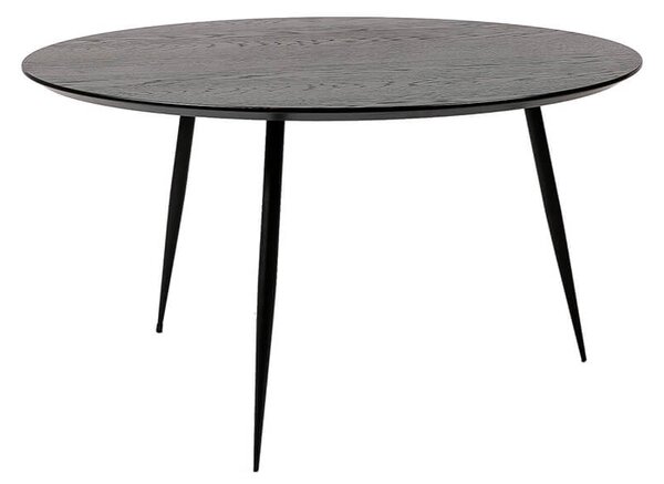 Konferenční stolek halp Ø 80 cm černý