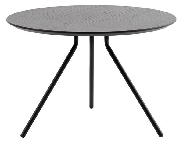 Konferenční stolek vida Ø 60 cm černý