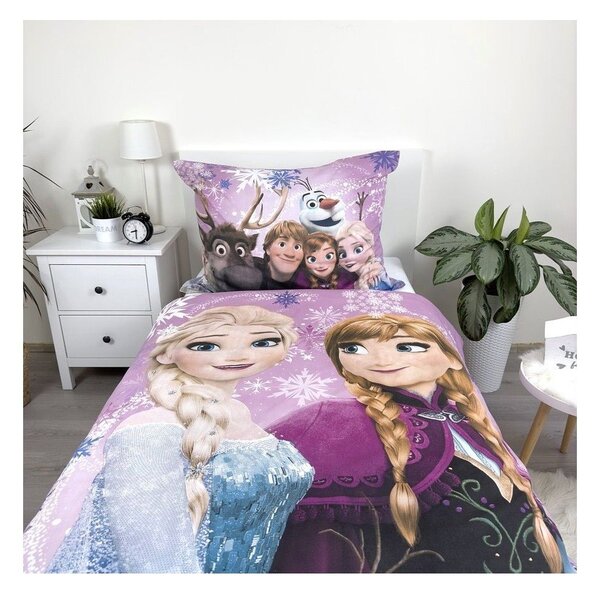 Bavlněné dětské povlečení na jednolůžko 140x200 cm Frozen – Jerry Fabrics