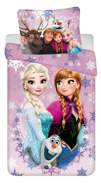 Bavlněné dětské povlečení na jednolůžko 140x200 cm Frozen – Jerry Fabrics