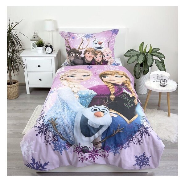 Bavlněné dětské povlečení na jednolůžko 140x200 cm Frozen – Jerry Fabrics