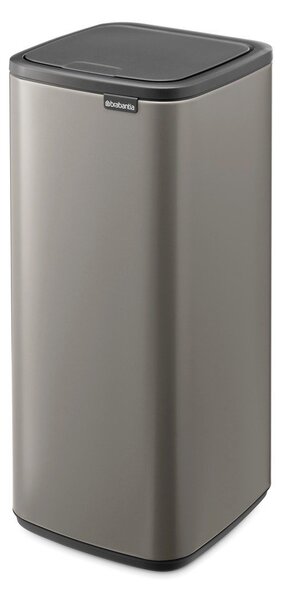 Šedý dotykový ocelový odpadkový koš 30 l Bo Touch – Brabantia