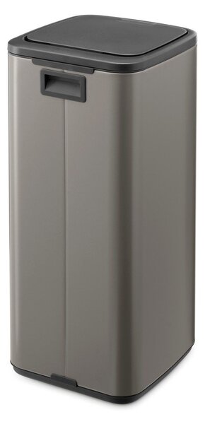 Šedý dotykový ocelový odpadkový koš 30 l Bo Touch – Brabantia