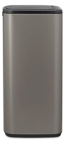 Šedý dotykový ocelový odpadkový koš 30 l Bo Touch – Brabantia