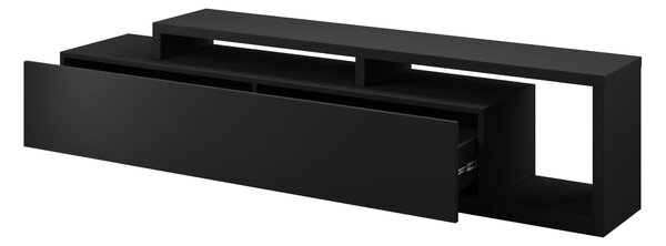 TV stolek Bilsby Typ 09 (černá + černá matná)