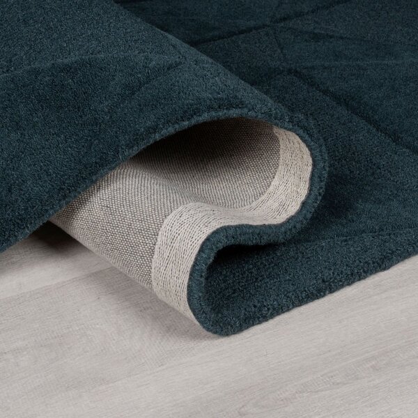 Zelenomodrý ručně tkaný vlněný koberec 240x340 cm Shard – Flair Rugs