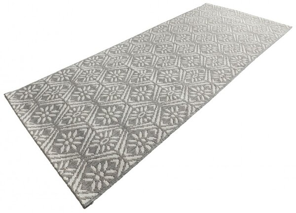 Zala Living - Hanse Home Běhoun Soho 102799 Grau-Creme 80x200 cm Typ: 80x200 cm