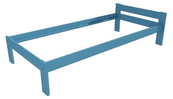 Vomaks Jednolůžková postel VMK006A Rozměr: 80 x 200 cm, Povrchová úprava: netransparentní barva modrá