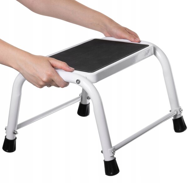Taburet Kadax bílý 27 cm