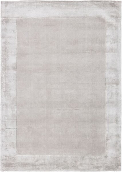 Makro Abra Moderní kusový koberec Aspen Silver vlna viskóza šedý stříbrný Rozměr: 80x150 cm