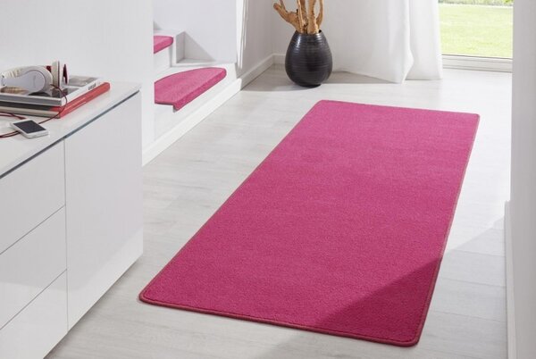 Hanse Home, Kusový koberec Fancy 103011 Pink - růžový, 80x300, růžová, ložnice