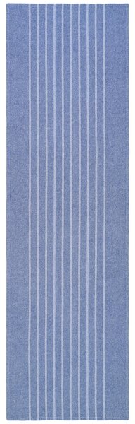 BĚHOUN NA STŮL, 45/150 cm, modrá, bílá Novel - Prostírání na stůl