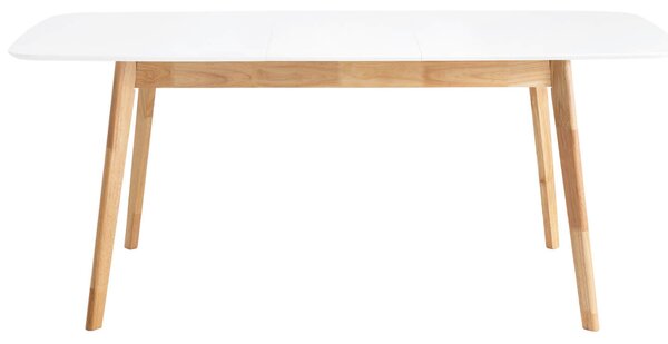Rozkládací stůl kennan 120 (150) x 80 cm bílý