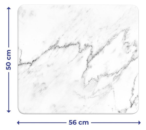 Kryt na zeď u sporáku z tvrzeného skla 50x56 cm Marble – Wenko