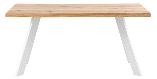 Stůl lunac 140 x 90 cm bílý