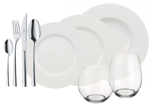 Villeroy&Boch Wonderful World White 4 Friends sada 36tlg