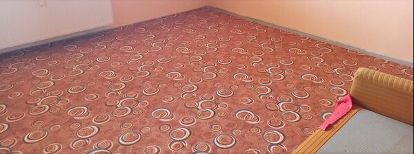 ITC, Metrážový koberec Drops 33, na míru, šíře 4m,5m, béžová, filc, chodba / předsíň