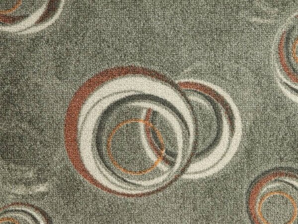 ITC Metrážový koberec Drops 92 - Kruh s obšitím cm