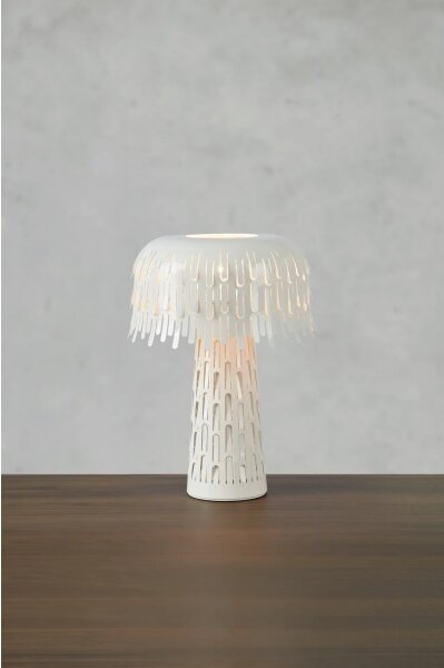 Markslöjd 109006 - Stolní lampa VERBERA 1xE14/40W/230V bílá