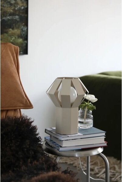 Markslöjd 109147 - Stolní lampa OCTA 1xE27/60W/230V krémová