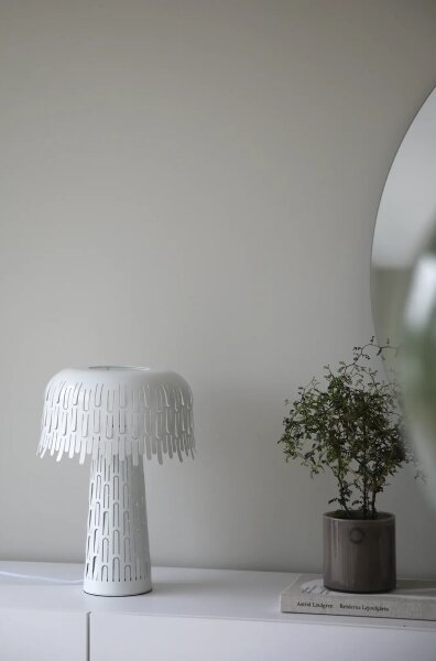 Markslöjd 109006 - Stolní lampa VERBERA 1xE14/40W/230V bílá
