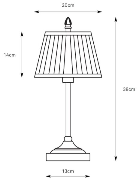 Markslöjd 108973 - Stolní lampa OXFORD 1xE14/40W/230V bílá/mosaz