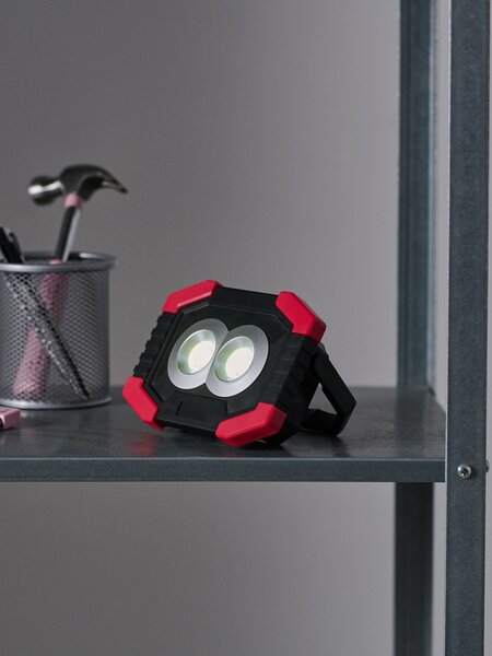 Sinsay - Přenosná pracovní LED lampa s rukojetí - černá