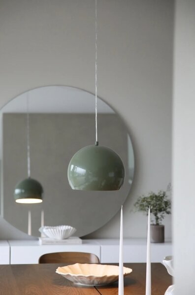 Markslöjd 108988 - Lustr na lanku POP 1xE27/40W/230V pr. 28 cm zelená