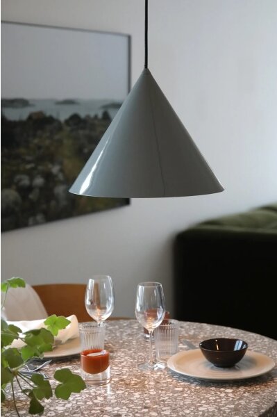 Markslöjd 109162 - Lustr na lanku TIP 1xE27/60W/230V šedá