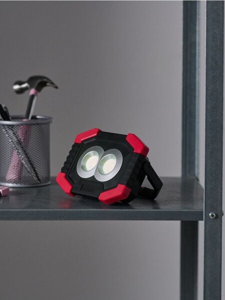 Sinsay - Přenosná pracovní LED lampa s rukojetí - černá