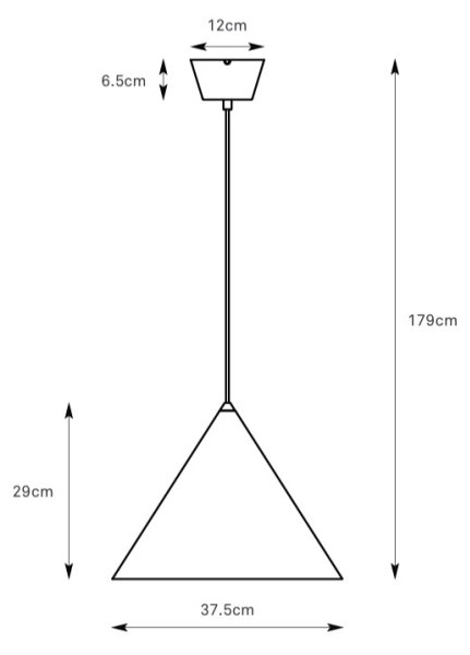 Markslöjd 109162 - Lustr na lanku TIP 1xE27/60W/230V šedá