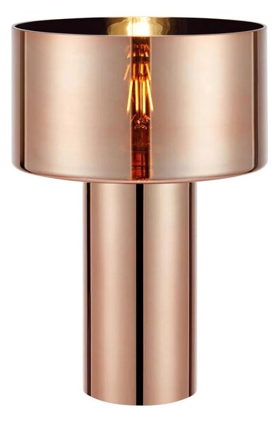 Markslöjd 109146 - Stolní lampa CORIN 1xE27/60W/230V rose gold