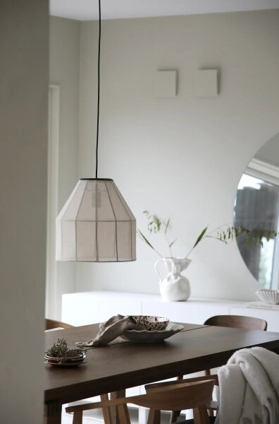 Markslöjd 108956 - Lustr na lanku AIKO 1xE27/60W/230V len/černá