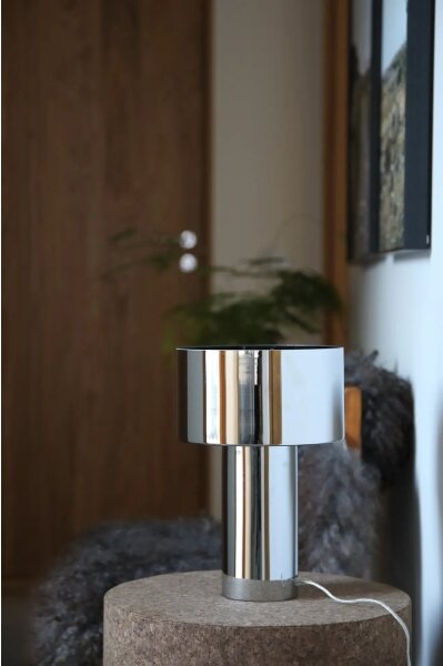 Markslöjd 109144 - Stolní lampa CORIN 1xE27/60W/230V lesklý chrom