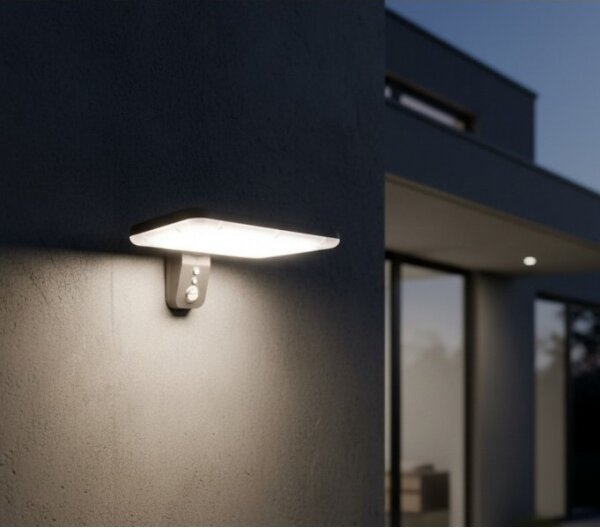 LED Solární nástěnné svítidlo PHOENIX LED/15W/3,2V 3000/4000K IP65 6000 mAh