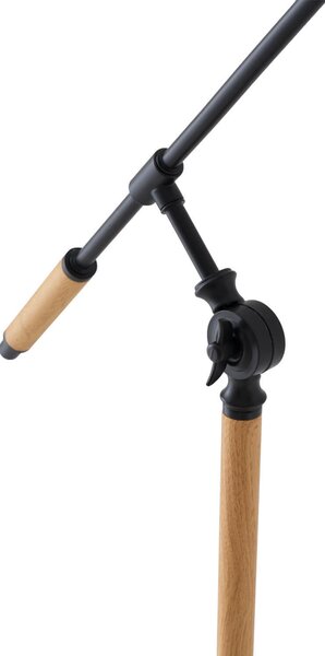 Stojací lampa lao černá
