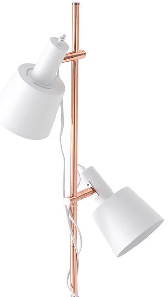 Stojací lampa upala bílá