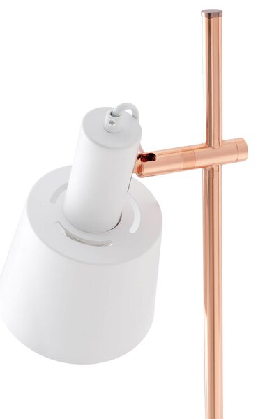 Stojací lampa upala bílá