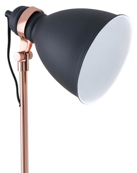 Stojací lampa labsa černá