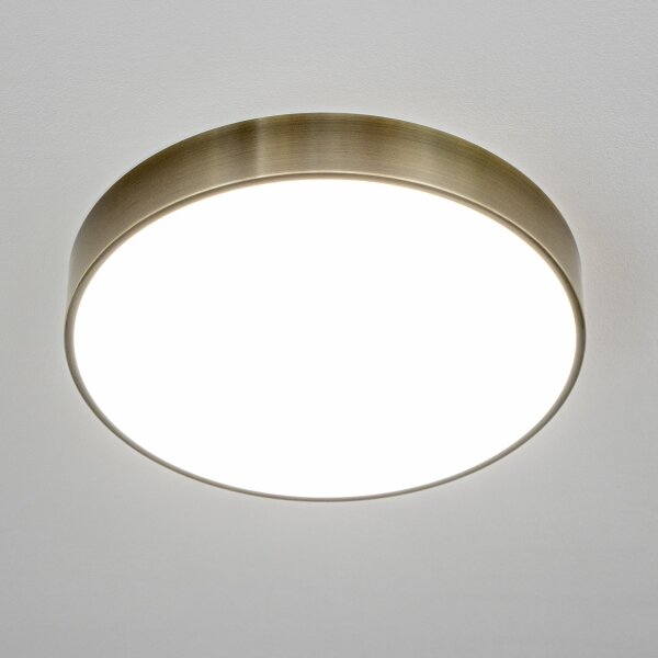 Brilagi - LED Koupelnové stropní svítidlo POOL LED/36W/230V pr. 40 cm IP54 mosaz