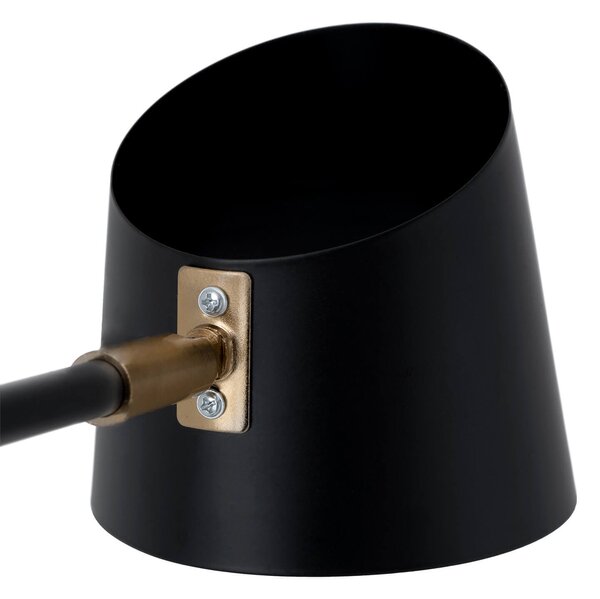 Stolní lampa medea černá