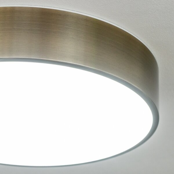 Brilagi - LED Koupelnové stropní svítidlo POOL LED/24W/230V pr. 30 cm IP54 mosaz