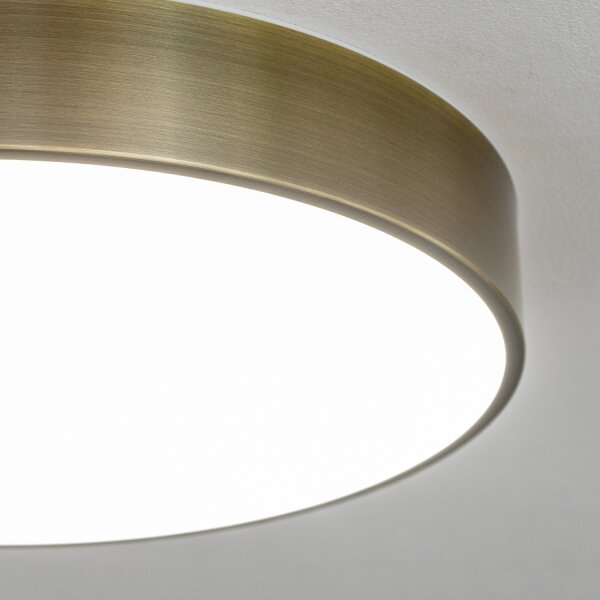 Brilagi - LED Koupelnové stropní svítidlo POOL LED/36W/230V pr. 40 cm IP54 mosaz