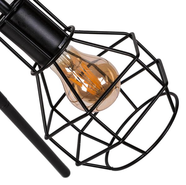 Stolní lampa vian černá